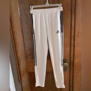 Adidas Youth XL White Tiro Track pants. 🤩